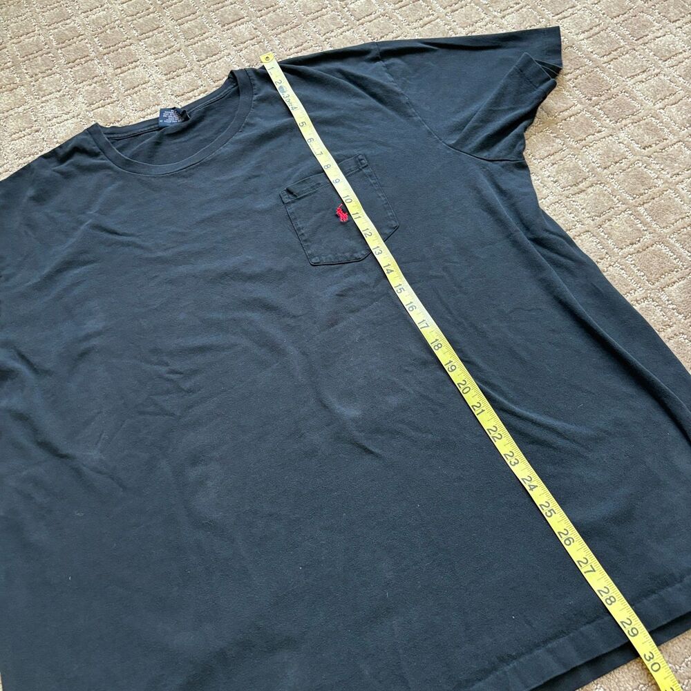 Polo Ralph Lauren VTG 90s T Shirt XL Crew Neck Tee USA Made Single Stitch Pony - Picture 7 of 8